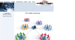 Desktop Screenshot of nettec-gmbh.com